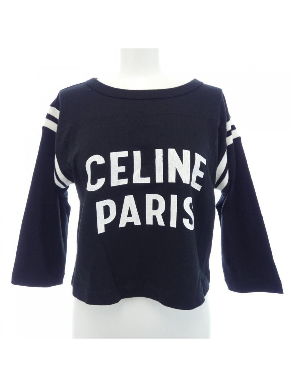 Celine Boxy T-Shirt Black